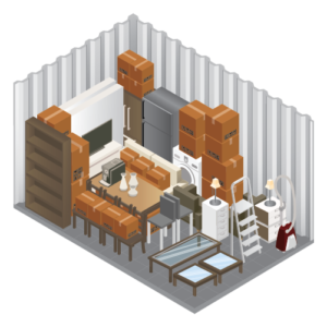 10x15 self storage unit