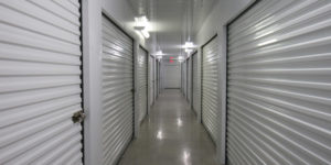 Interior climate controlled self storage units