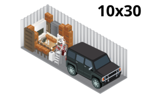 10X30 Self Storage Unit